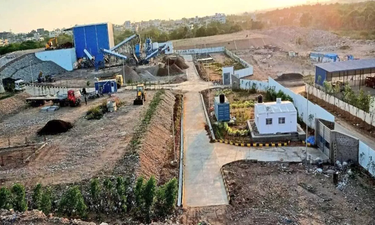 KTR inaugurates citys second C&D waste recycling plant