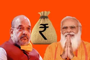 Second time in trot, BJP receives highest share of Rs 276.45 Cr through electoral trusts Second time in trot, BJP receives highest share of Rs 276.45 Cr through electoral trusts