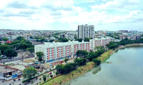 KTR inaugurates 330 2BHK Dignity Houses in Ambedkar Nagar