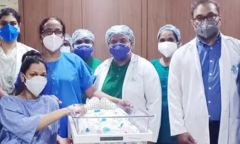Hyderabad hospital saves mother, newborn after umbilical cord prolapse complication Hyderabad hospital saves mother, newborn after umbilical cord prolapse complication