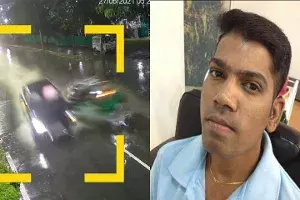 Madhapur-road accident: Sujith, Ashish tried to change Audi number plate to mislead police Madhapur-road accident: Sujith, Ashish tried to change Audi number plate to mislead police