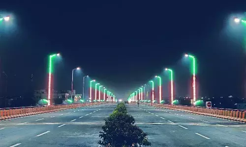KTR inaugurates 1.13-km long Balanagar flyover