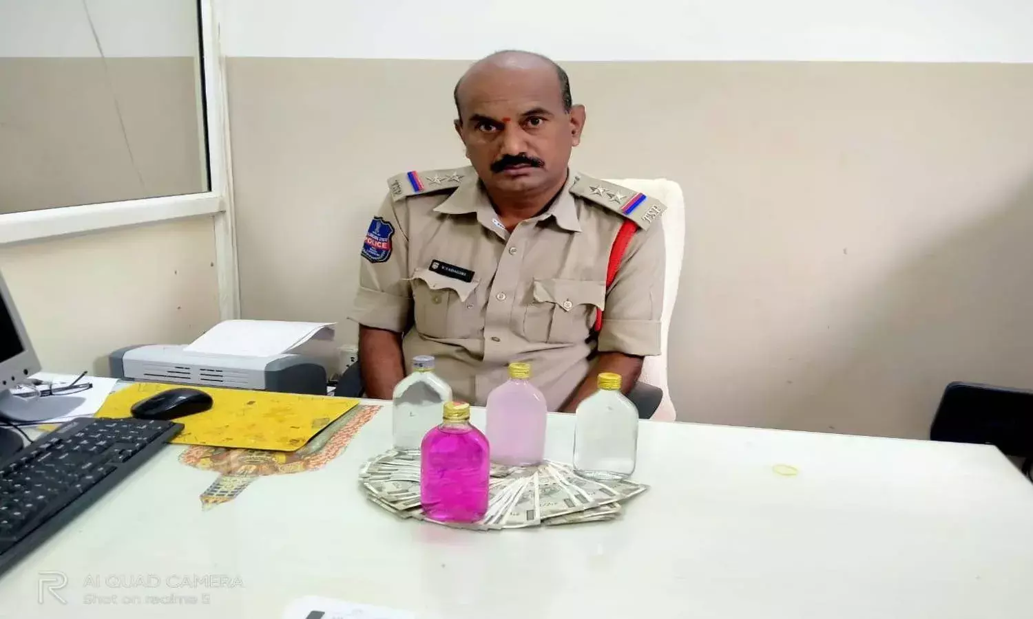 Miyapur SI caught red-handed taking bribe of Rs. 20K