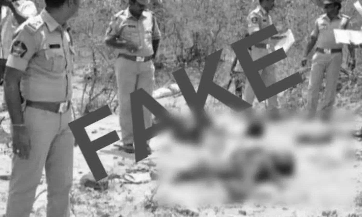 Instead of Dishas rapist encounter a 2015 encounter picture in circulation