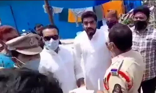 Former Hyderabad Mayor Majid Hussain booked for abusing cops, video goes viral