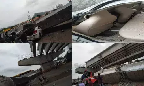 Vizag flyover collapse: Cases booked against Madhya Pradesh-based Dilip Buildcon Ltd