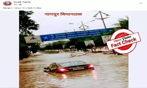 FACT CHECK: Viral image of submerged cars in Nagpur dates back to 2018