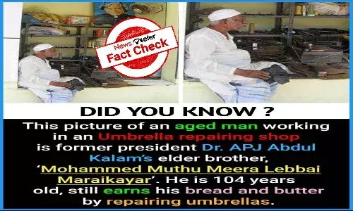 Fact Check: Man in the viral picture is not APJ Abdul Kalams elder brother