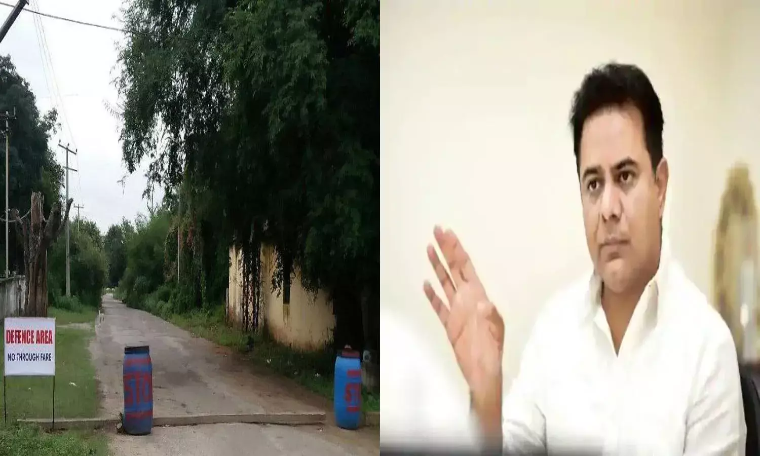 KTR writes to Rajnath Singh to instruct LMA to open all Secunderabad Cant roads