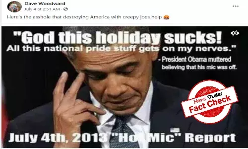 Fact Check: Did Barack Obama say God this holiday sucks?