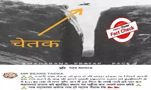 Fact Check: Still from 1923 movie Three Jumps Ahead goes viral as Maharana Prataps horse Chetak