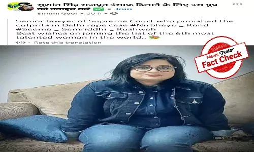 Fact Check: Nirbaya case counsel Seema Samridhi is not on worlds most talented women list