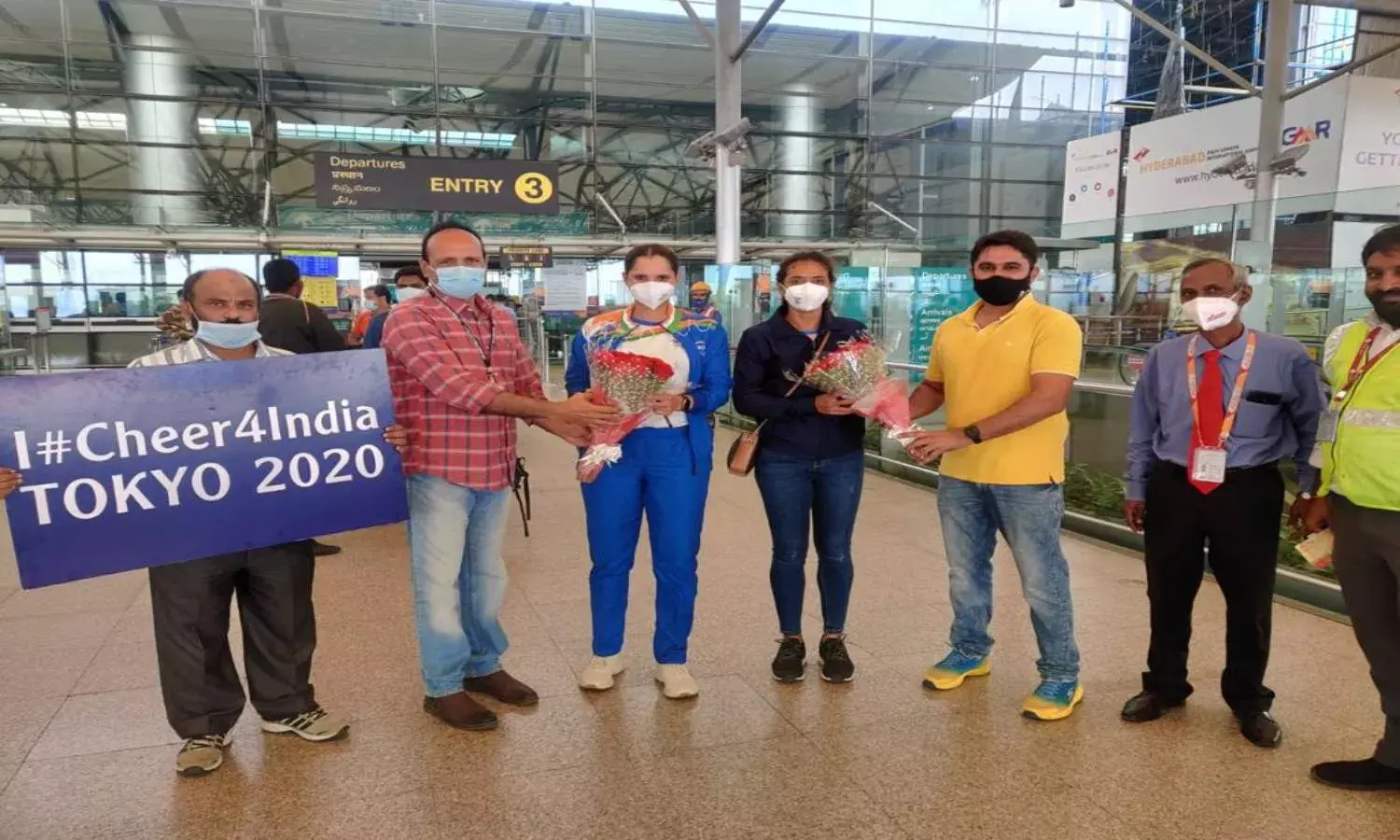 Olympic dream: Tennis stars Sania Mirza, Ankita Raina depart for Tokyo