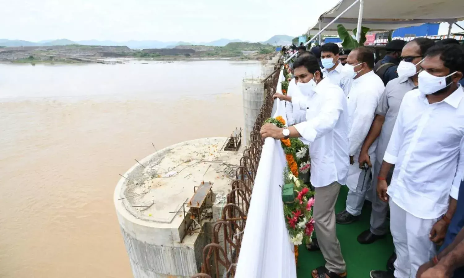 Jagan visits Polavaram project, asks officials to focus on rehabilitation of displaced families