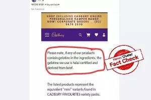 Cadbury products sold in India do not contain beef, company issues clarification Cadbury products sold in India do not contain beef, company issues clarification