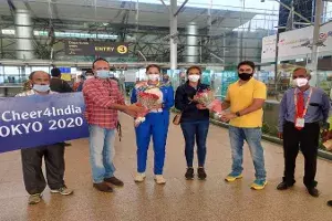 Olympic dream: Tennis stars Sania Mirza, Ankita Raina depart for Tokyo Olympic dream: Tennis stars Sania Mirza, Ankita Raina depart for Tokyo