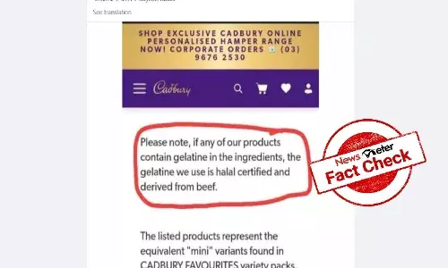 Cadbury products sold in India do not contain beef, company issues clarification