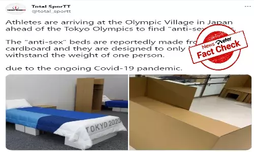 `Anti-Sex beds in Tokyo Olympics? No way