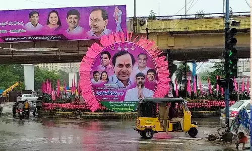 Congress leader-turned TRS neta Padi Kaushik Reddy fined Rs 10L for defacing Hyderabad