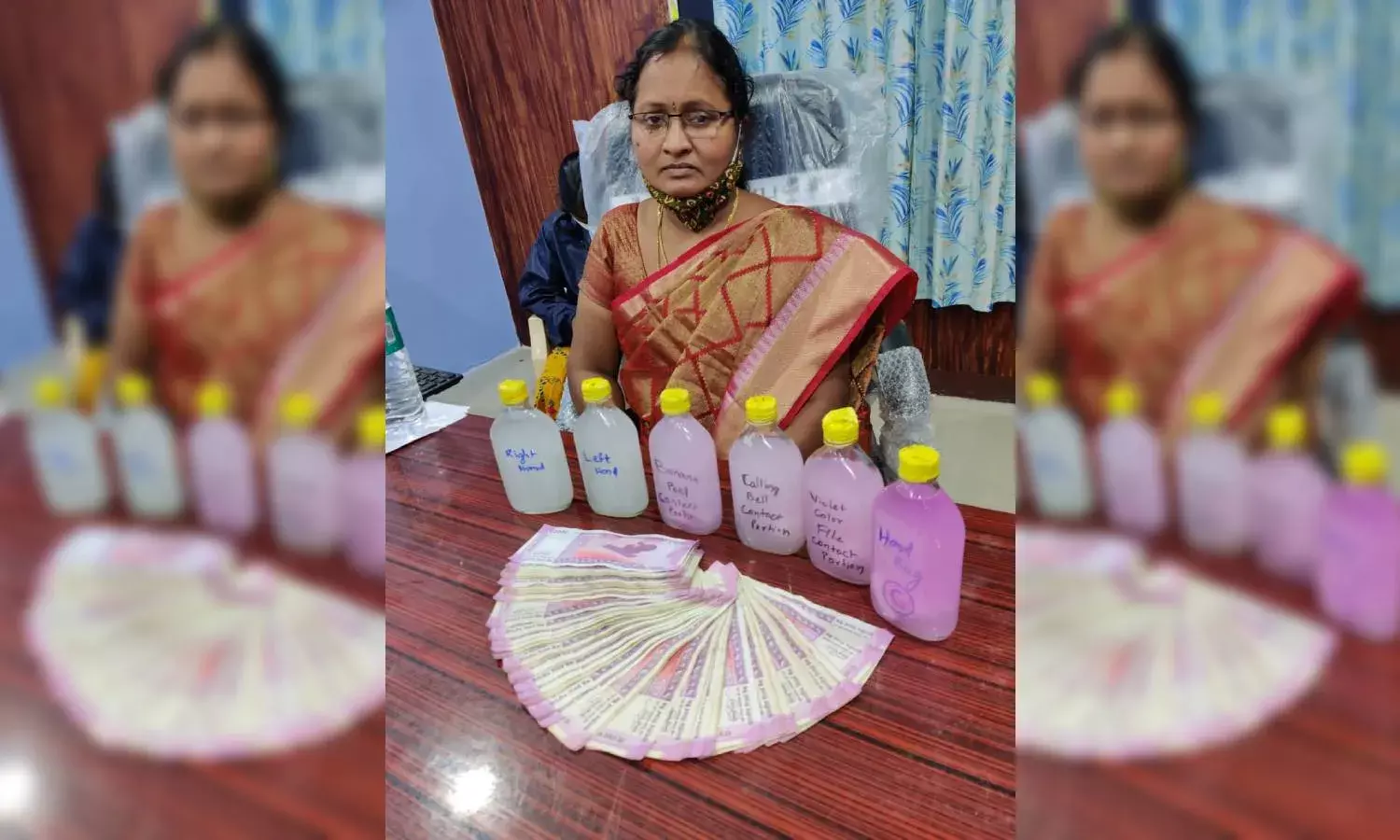 Kataram Tahsildar Medipally Sunitha caught red-handed accepting Rs 2L bribe