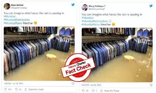 Fact Check: Photo from 2019 Bihar floods falsely linked to 2021 Mumbai rains