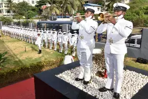 Eastern Naval Command pays homage to bravehearts on Kargil Vijay Diwas Eastern Naval Command pays homage to bravehearts on Kargil Vijay Diwas