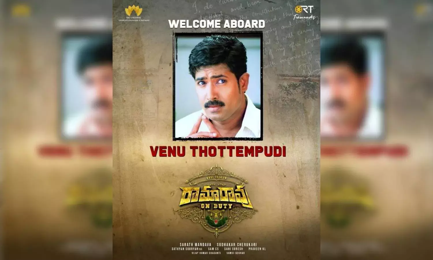 Versatile actor Venu Thottempudi all set for comeback; fans welcome him back