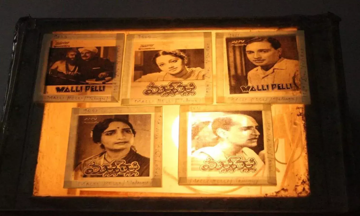 National Film Archive of India acquires 450 rare glass slides of early Telugu films