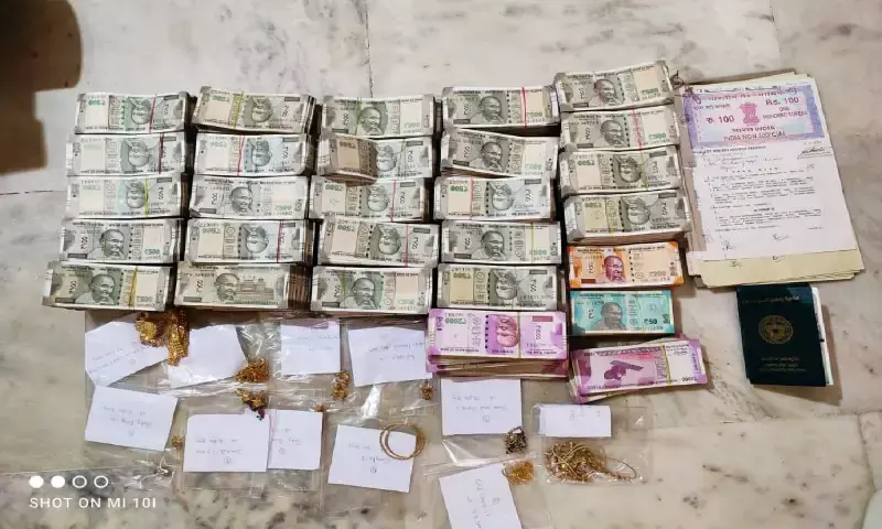 ACB raids Yadagirigutta Sub-Registrars residence; seize Rs 76L, jewelry, land documents