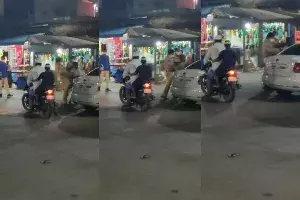 Nellore shocker: SI thrashes man for not wearing facemask, video goes viral Nellore shocker: SI thrashes man for not wearing facemask, video goes viral