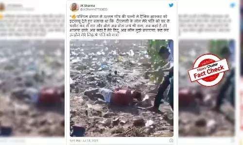 Fact Check: Horrific video of teenager being killed is from Brazil, not West Bengal