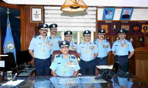 Air Marshal Sanjeev Kapoor takes over as commandant of Dundigal Air Force Academy