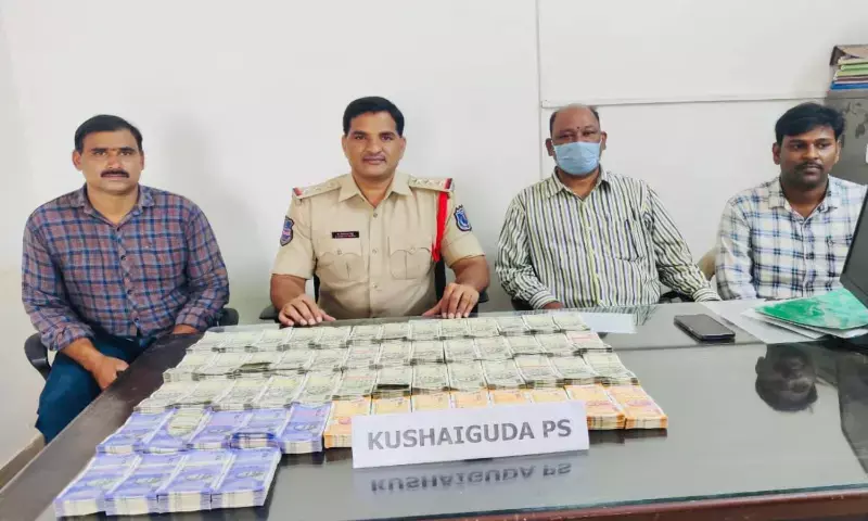 Wine shop employee who stole Rs. 22L caught, cash recovered