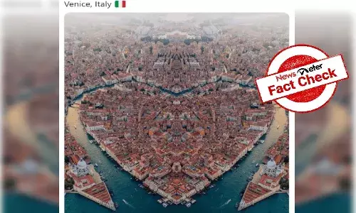 Fact Check: Is Venice in Italy shaped like a heart?