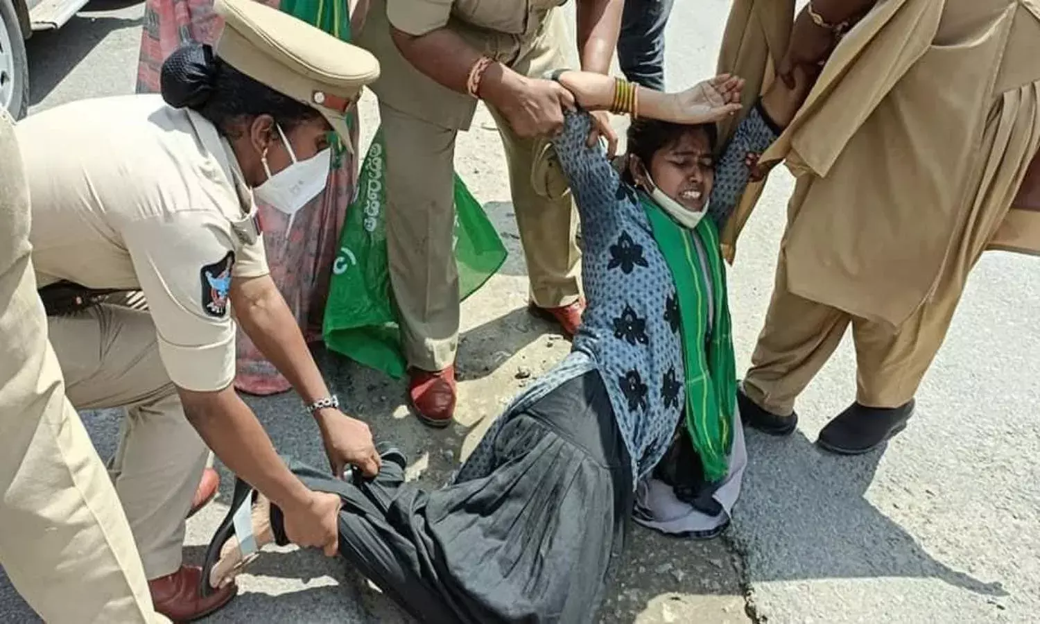 `Capital war: Police foil protest rallies in Amaravati; farmers, Dalits fume