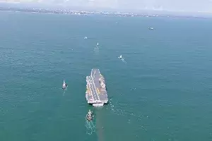 Vikrant: Indigenous aircraft carrier returns after maiden sea voyage Vikrant: Indigenous aircraft carrier returns after maiden sea voyage