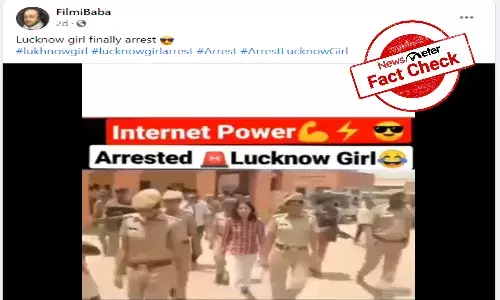 Has Lucknow girl been arrested?