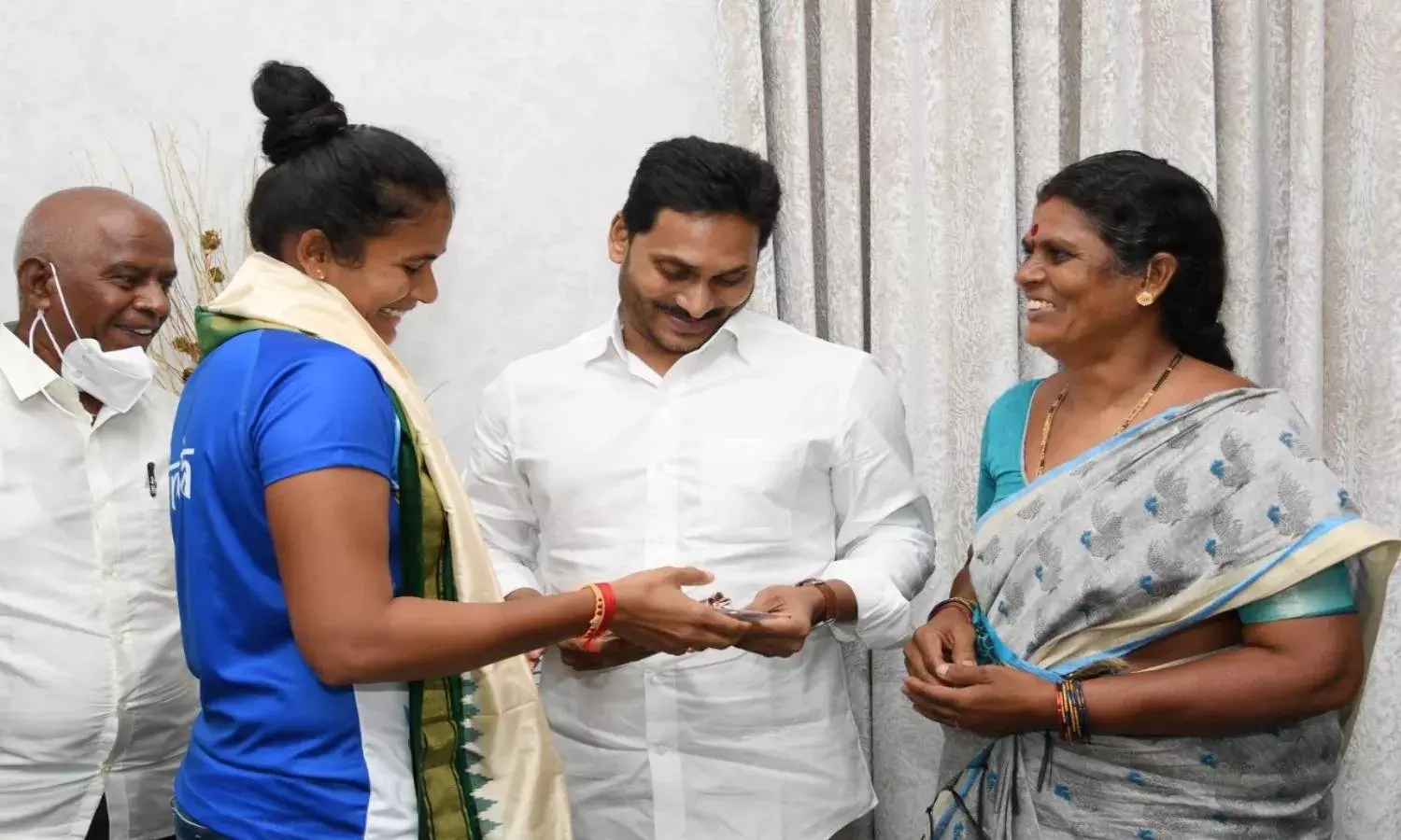 It is raining cash for Olympian Rajani in Andhra Pradesh