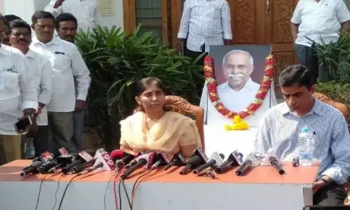 Vivekananda Reddy murder: Daughter writes to Kadapa police fearing for familys security