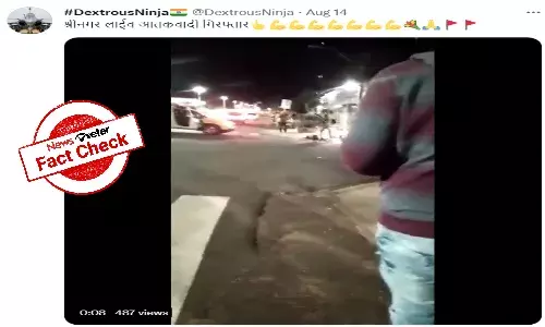 Fact Check: Video of police chase in Brazil goes viral as terrorist caught in Kashmir