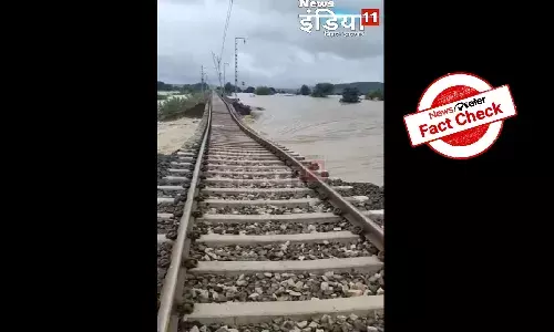 Fact Check: Viral video of damaged railway track is not from Bihar