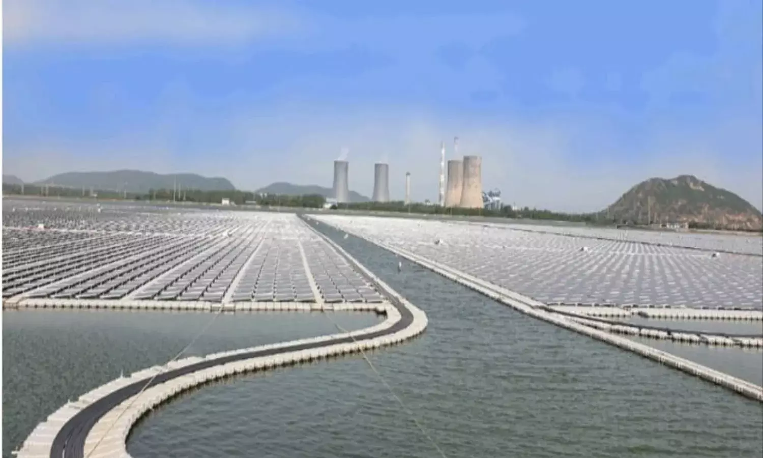 NTPC Simhadri commissions 15MW floating solar project