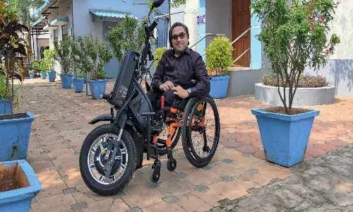 Video: IIT-M develops Indias first indigenous motorized wheelchair