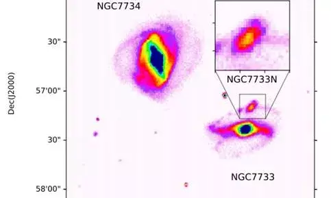Indian researchers spot merger of 3 supermassive black holes