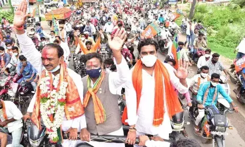 Conduct Huzurabad by-poll as early as possible: BJP to Election Commission