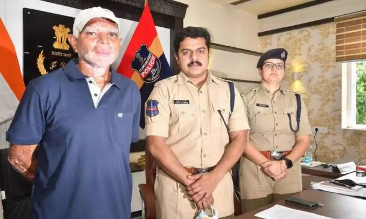 `Farewell to arms: 65 YO Maoist commander surrenders after 38 years in Khammam