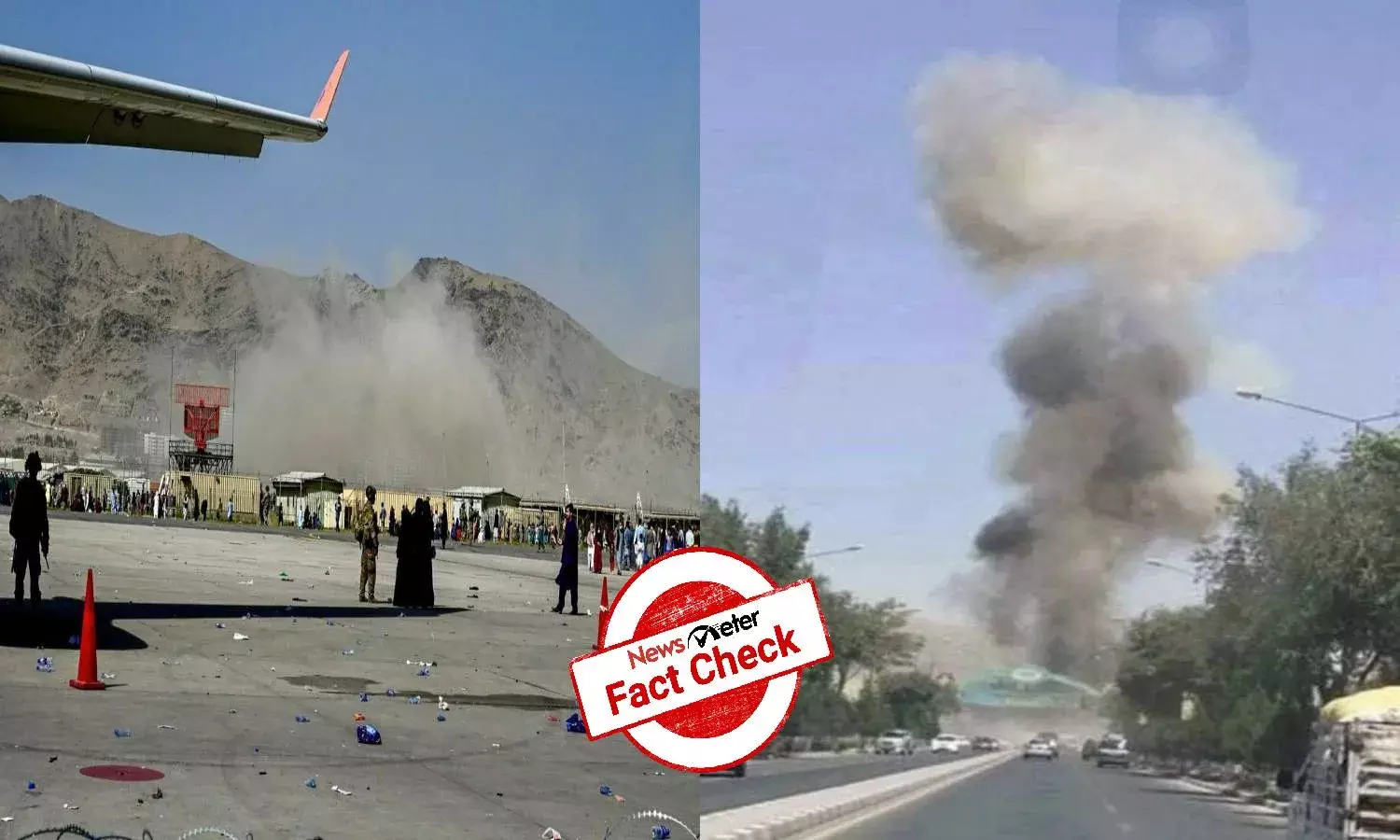 Fact Check: Old photos passed off as images from recent Kabul airport blast