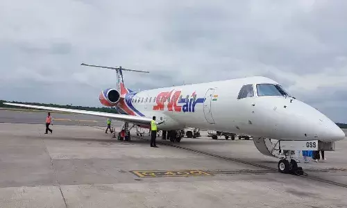 Star Airs maiden flight from Hyderabad to Jamnagar takes off