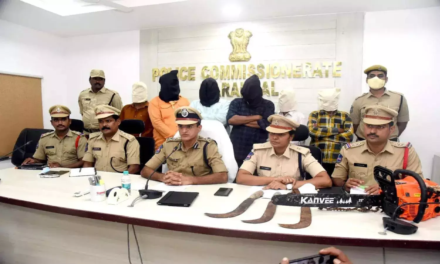 Warangal man who brutally murdered brothers family over financial dispute held