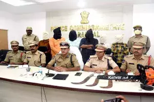 Warangal man who brutally murdered brothers family over financial dispute held Warangal man who brutally murdered brothers family over financial dispute held